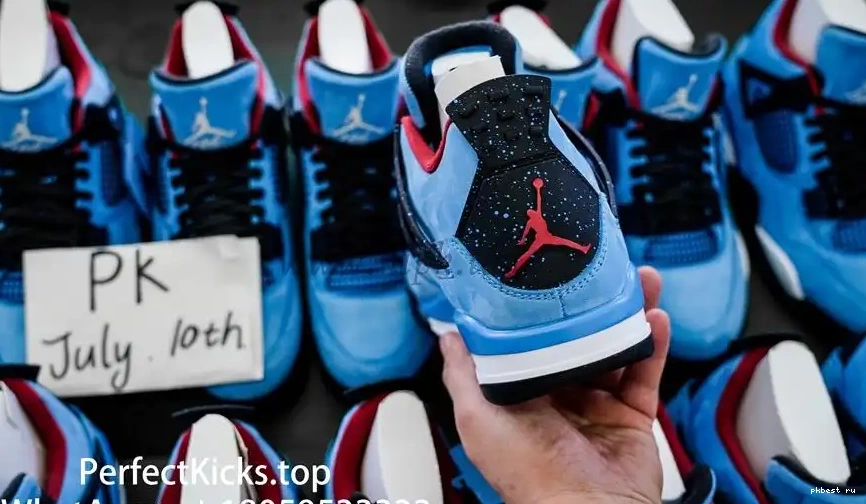 RETAIL Jordan Jack Retro TO READY SHIP Cactus MATERIALS 4 Travis PK5.0 Scott 0607
